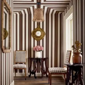 Kundfavorit Thibaut Tapet Norfolk Stripe