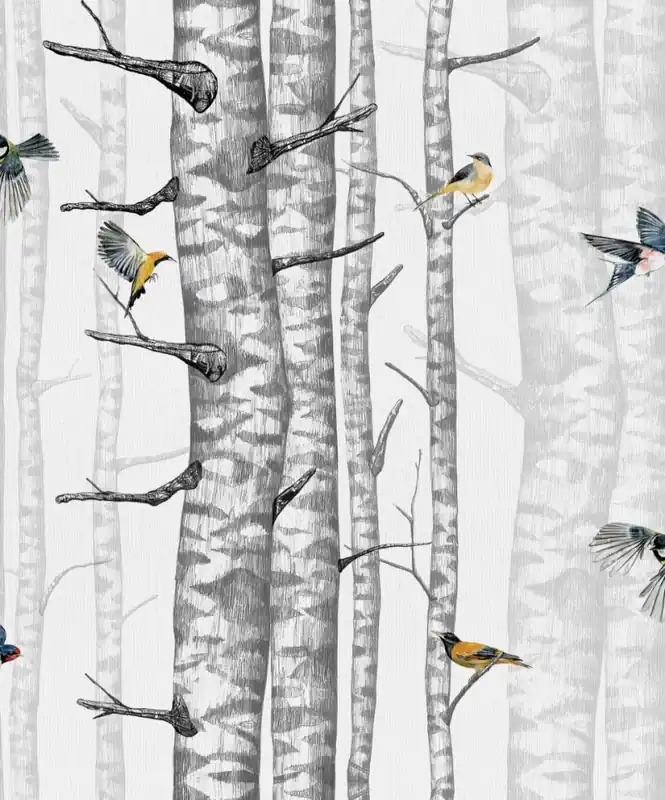 Birch Trees Grey - 9500040N Kampanj