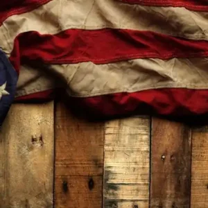 Vintage American Flag Expressleverans