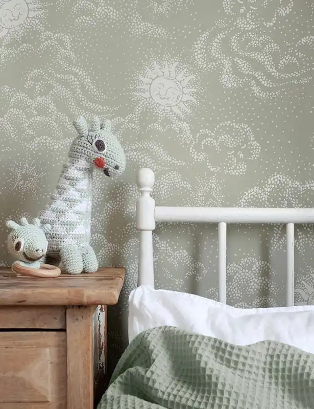 Happy Cloud - Sage Green Erbjudande