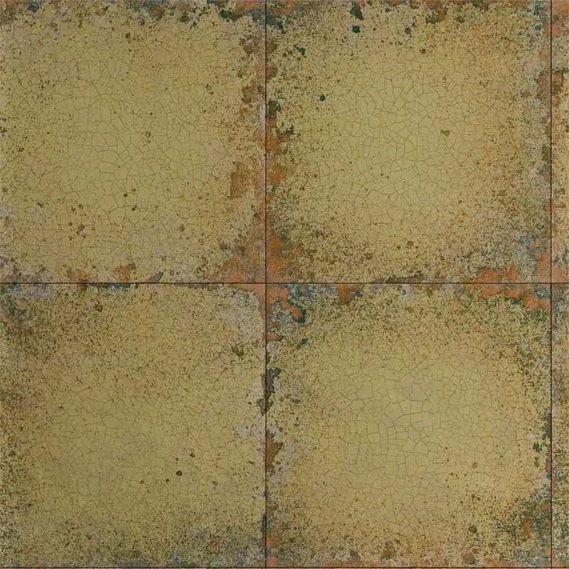 Zoffany - Lustre Tile Gold The Muse Wallcoverings Begränsad tid