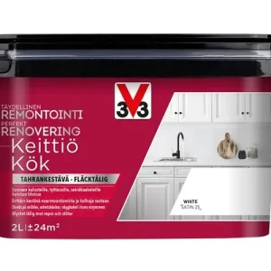 Perfekt Renovering Kök Satin 2L White Expressleverans