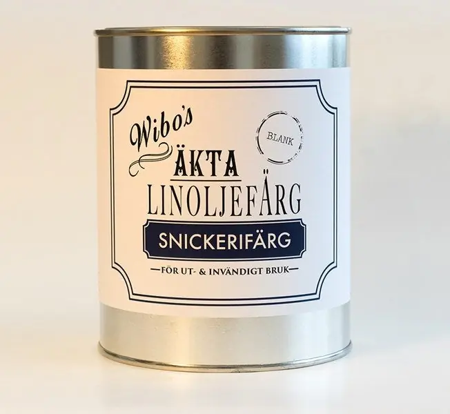Erbjudande Linoljefärg Snickerifärg Blank Utomhus & Inomhus 1 L Vit