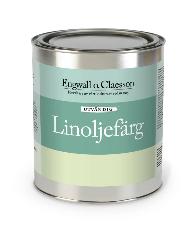 Linoljefärg utvändig 0,5 L Oxidblå 1A-29 Kundfavorit