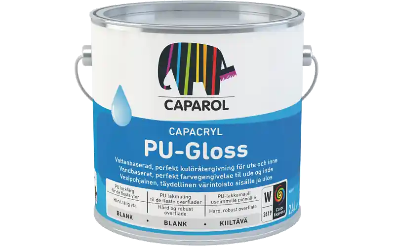 Trygg betalning PU-Gloss 2.4 L Valfri Kulör