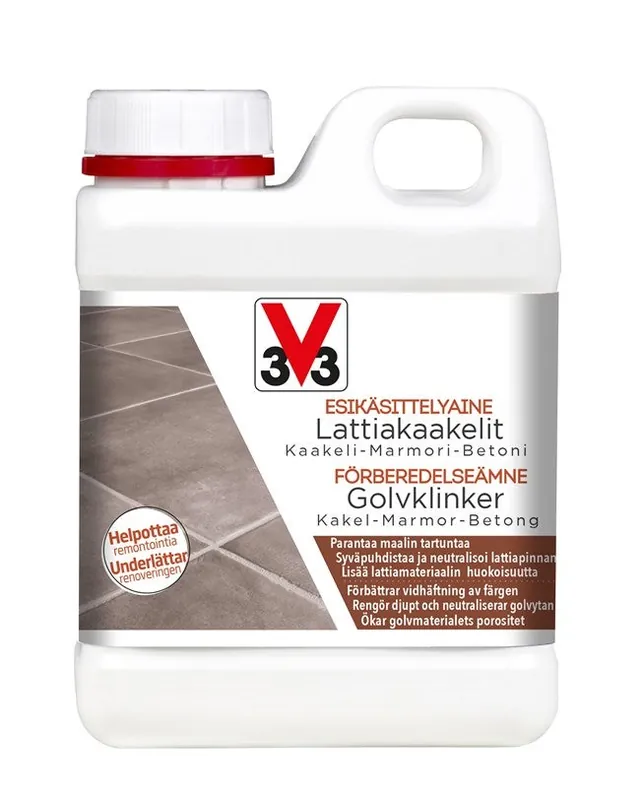 Endast idag Perfekt Renovering Förberedelse Golvklinker