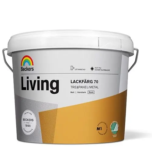 Living Lackfärg Blank 3 L Vit Erbjudandepris