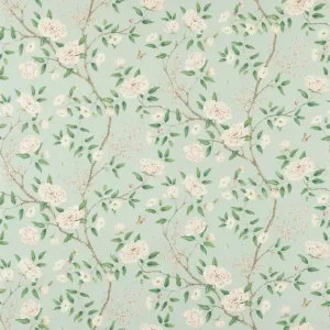 Zoffany - Romey`s Garden Sea Green Cotswolds Manor Wallpaper Fynd
