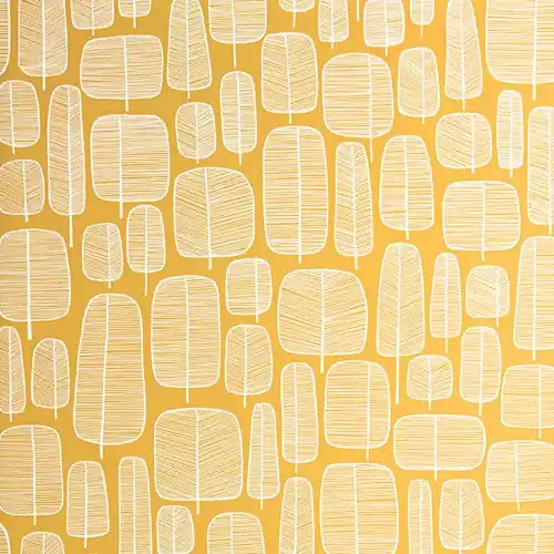Nedsatt pris Midbec Tapeter - Little Trees Yellow