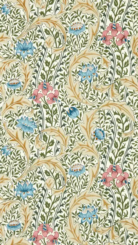Handla nu Morris & Co - Wild Tulip & Vine Multi