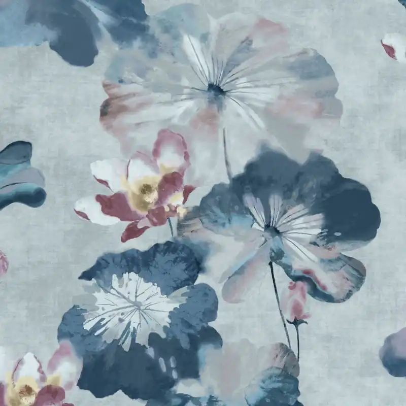 Begränsat antal Carma - Water lilies blue dusk Willow
