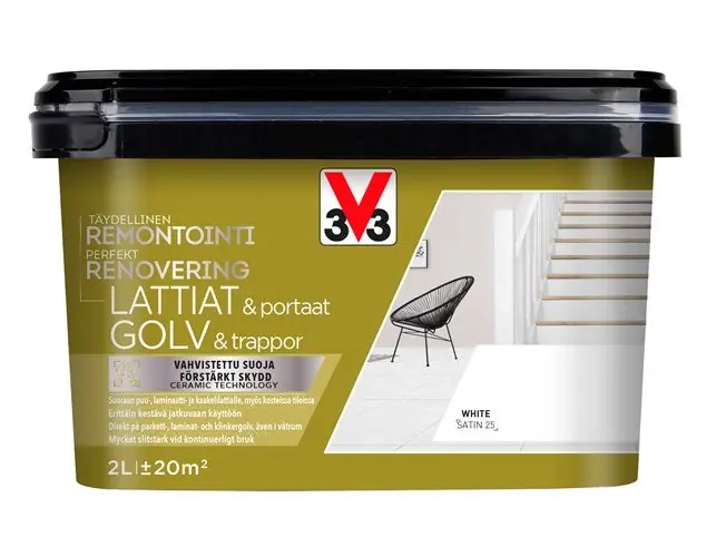 Begränsat antal Perfekt Renovering Golv & Trappor 2L Titanium