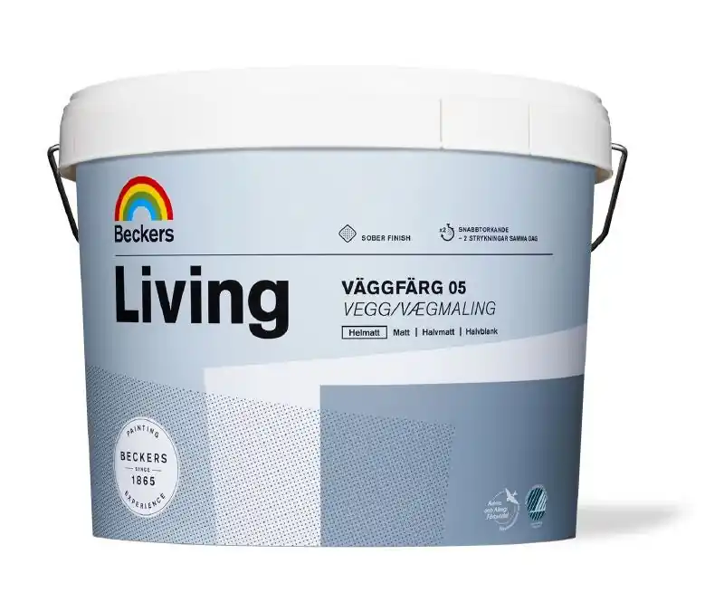 Living Väggfärg 05 10 L Vit Sänkt pris