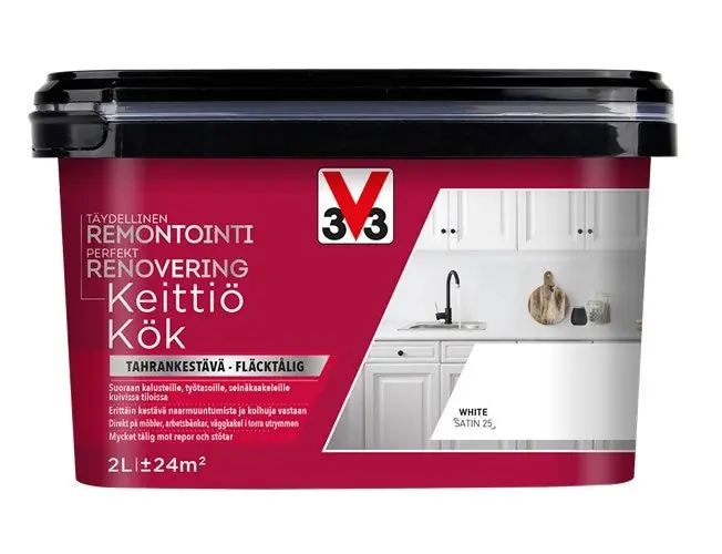 Fynd Perfekt Renovering Kök Matt 2L White