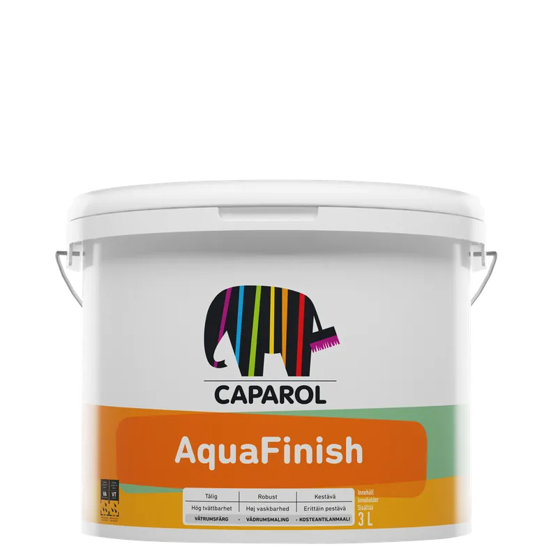 AquaFinish Kulör 9,5L Extra rabatt