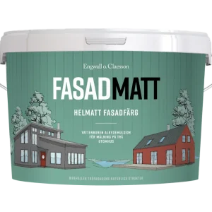 Sänkt pris Lasol Fasadmatt 10 L 9204 Vetegul