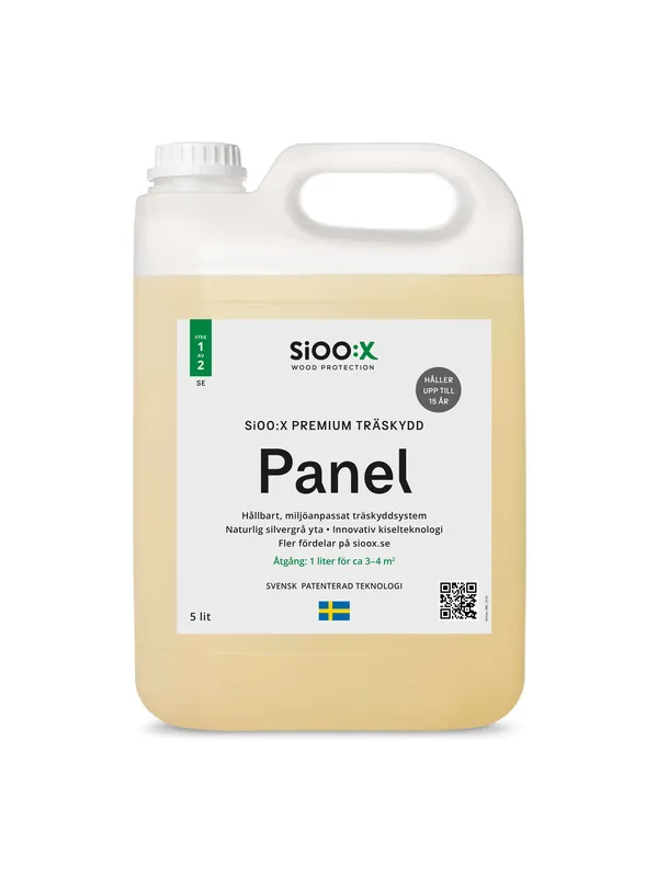 SiOO:X Premium Träskydd Panel 5L Fynd