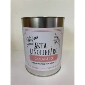 Linoljefärg Golvfärg Inomhus 1 L Vit Utförsäljning