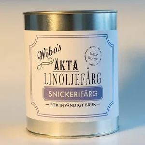 Snabb frakt Linoljefärg Snickerifärg Inomhus 1 L Vit