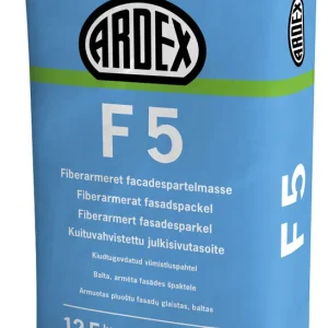 Rabatt Ardex F 5 fiberförstärkt fasadspackel